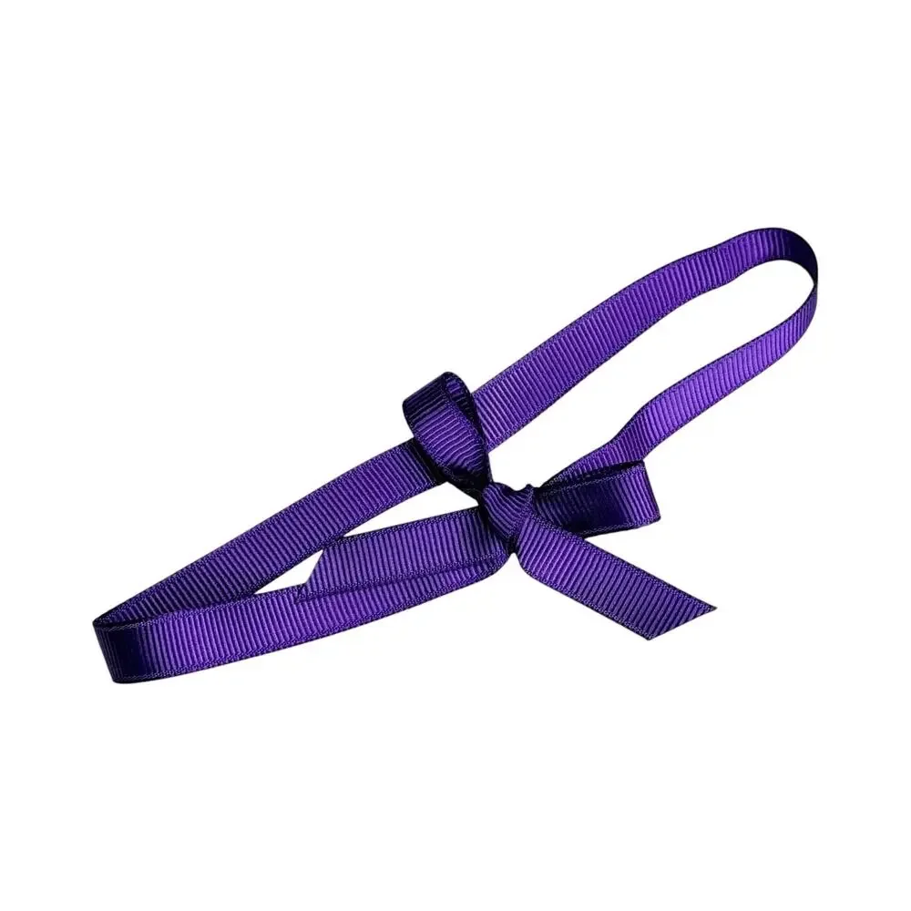 American Girl Ruthie Meet Bow Hair Ribbon Purple Grosgrain Doll Accessory New